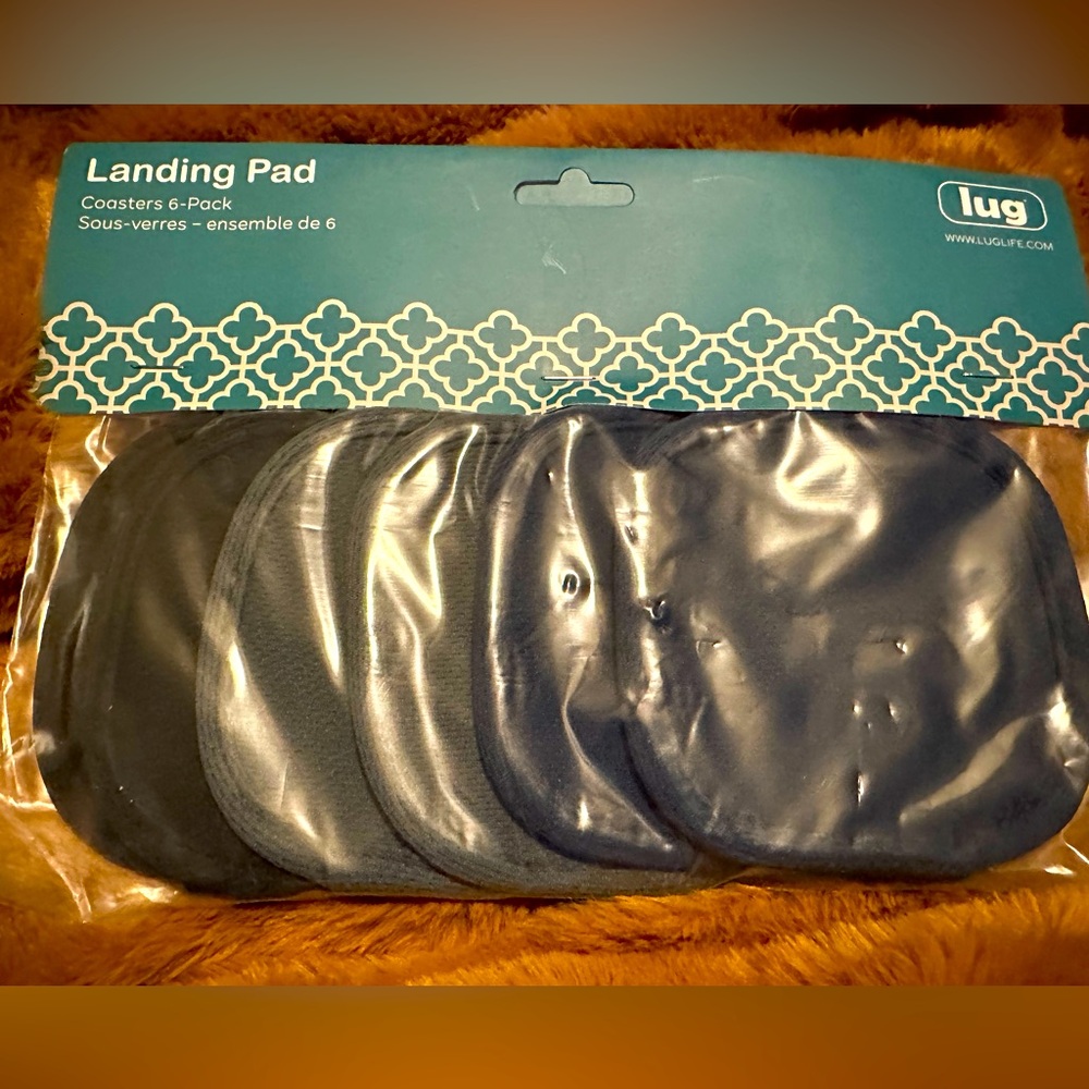 New Lug Landing Pad Coasters 6-Pack
